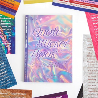 1200+ Pcs Quote Sticker for Journaling