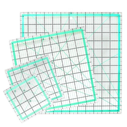 4pcs Square Quilting Ruler Set