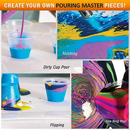 Pouring Masters Magic Aqua (64 Fl Oz)