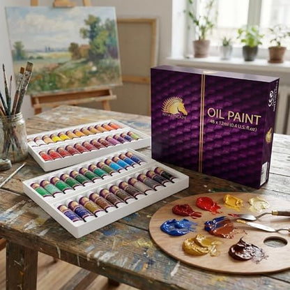 Oil Paint Set (19.48 Fl Oz)