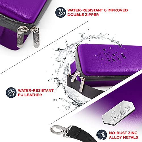 Purple Quiver Card Carrying Case