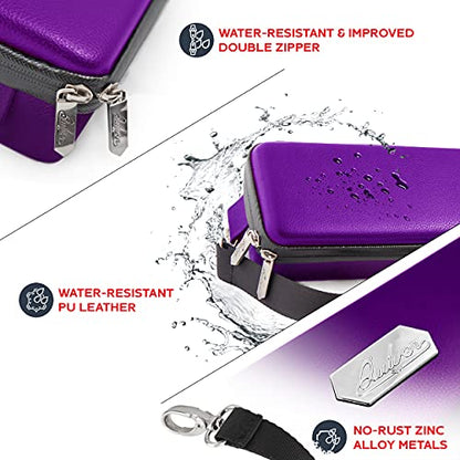 Purple Quiver Card Carrying Case