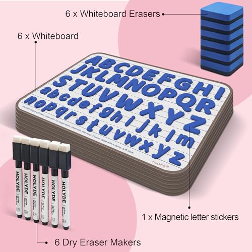 Dry Erase Boards 6 Pack (6 Count)