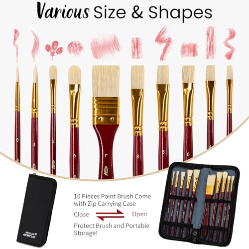 82Pcs Professional Oil Painting Set with Easel Box