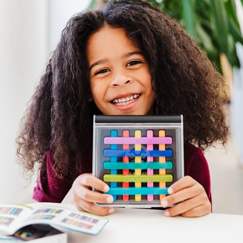 IQ Stixx Stacking Travel Game with 120 Challenges for Ages 7