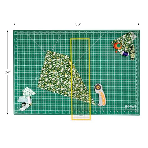 WA Portman 24x36 Fabric Cutting Mat for Sewing