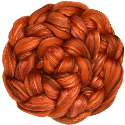Merino Silk Luxe Tonal Designer Blend. Superfine Merino