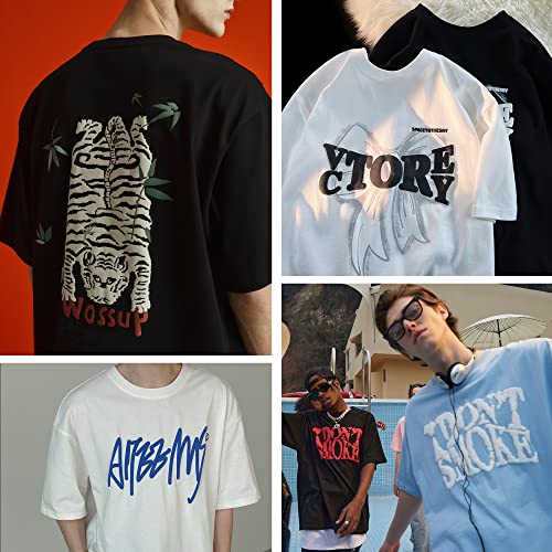 RENLITONG 3D Puff HTV Rolls Heat Transfer Vinyl