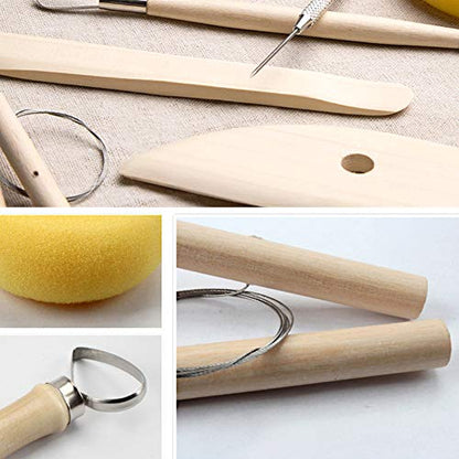 8 Pieces Pottery Tools