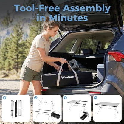 Large 47" Folding Camping Table