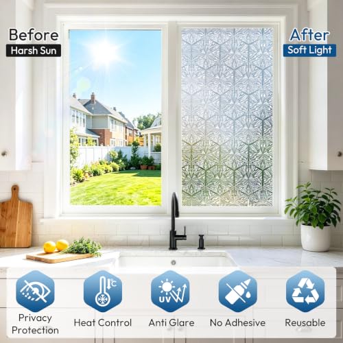 Window Privacy Film (25.83 Sq Ft)