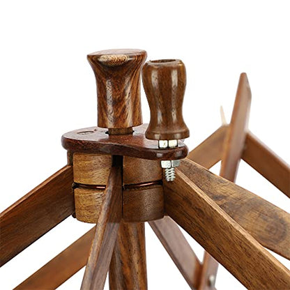 Wooden Umbrella Yarn Swift for Knitting & Crochet