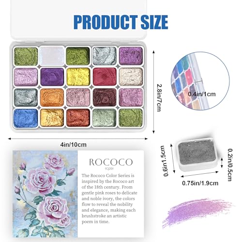 Mini Forestry Shifting Watercolor Painting Kit