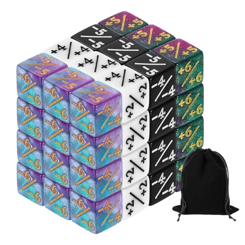 48Pcs Magic Dice Counters (48 Count)