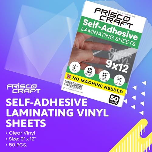 Self Laminating Sheets (50 Count)