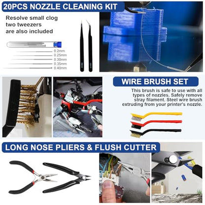 201PCS 3D Printer Tools Kit
