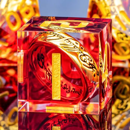 Magic Lord Rings DND Dice Set with Box