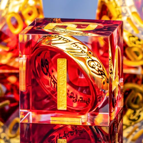Magic Lord Rings DND Dice Set with Box