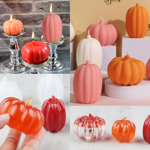 3Pack Mini Pumpkin Resin Molds (3 Count)