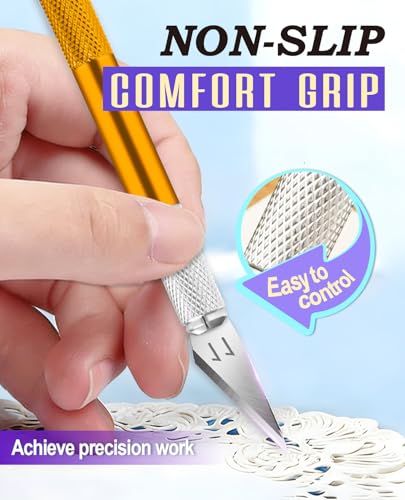 Exacto Craft Knife Set with 10 Extra #11 Blades (11 Count)