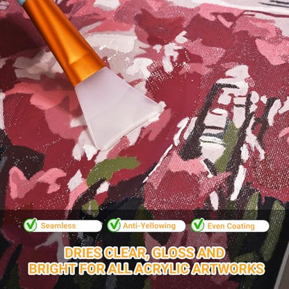 Acrylic Paint Sealer for Paint by Numbers (4 Fl Oz)