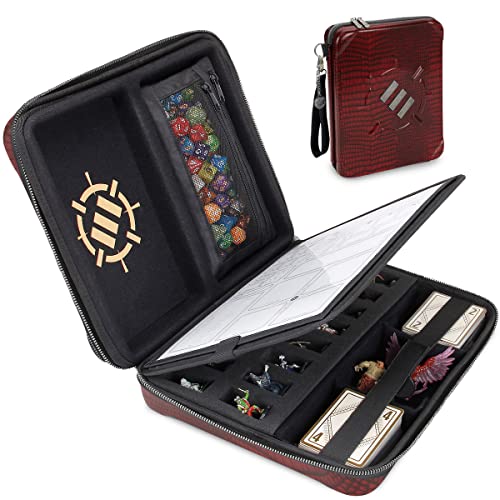 DND Binder Collector's Edition RPG Organizer Case with Built