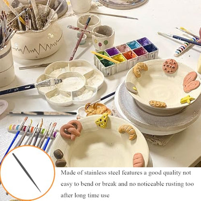 1 PCS Clay Needle Tools Sculpting Ceramics Modeling Carving Tools for Model Clay Supplies