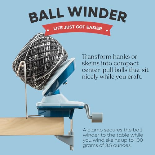 Yarn Ball Winder for Knitting and Crocheting