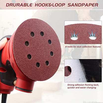 5 Inch 80 Grit Sanding Discs