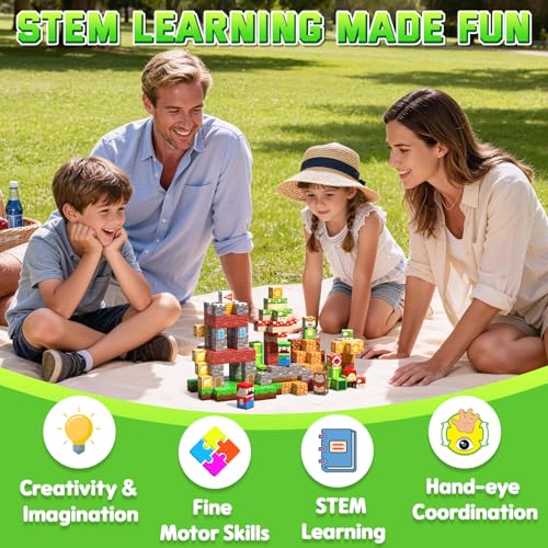 100PCS Magnetic Blocks (100 Count)