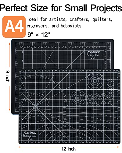Density upgraded 9"x12" Self Healing Cutting Mat