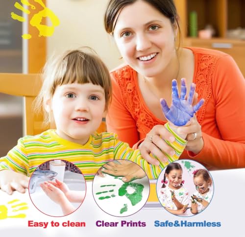 7"x8" Large Ink Pad for Kids Classroom Must Haves Finger Paint