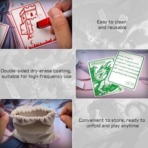 Dry Erase MTG Token Set