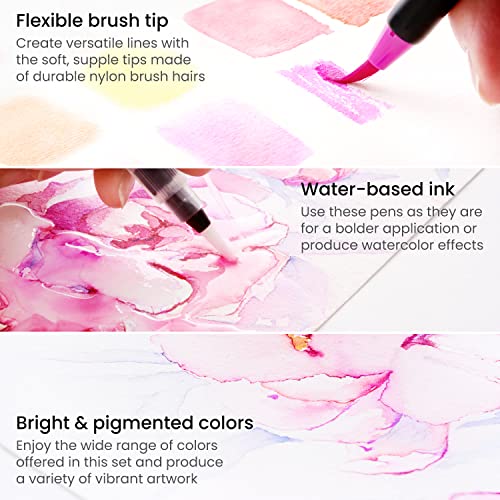 Real Brush Pens (96 Count)