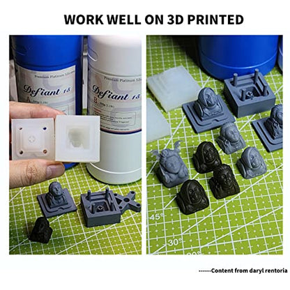 Defiant 15 Platinum Silicone Mold Making Kit