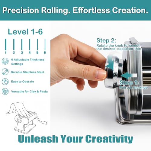 Electric Polymer Clay Roller Machine