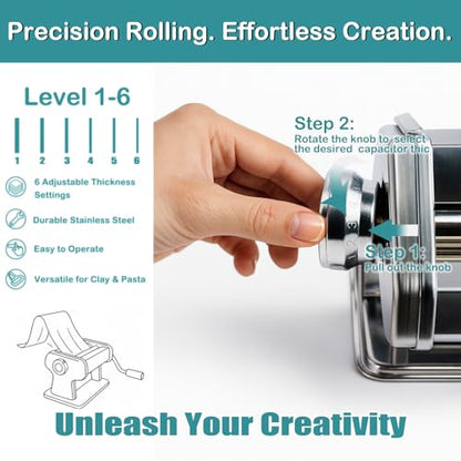 Electric Polymer Clay Roller Machine