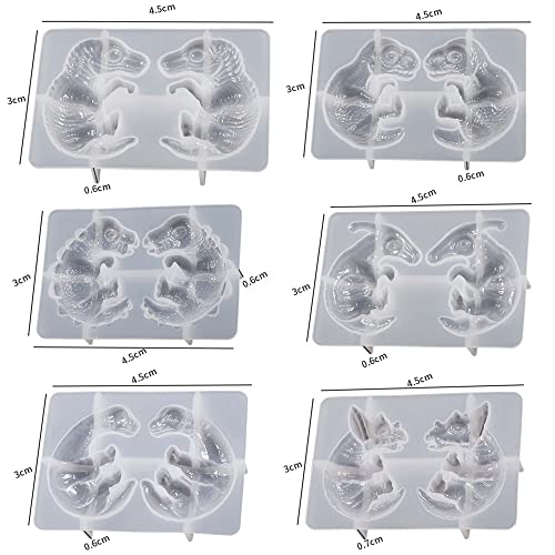 Dragon Earring & Pendant Mold Set