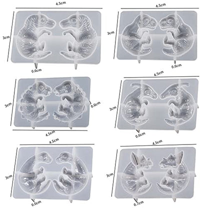 Dragon Earring & Pendant Mold Set