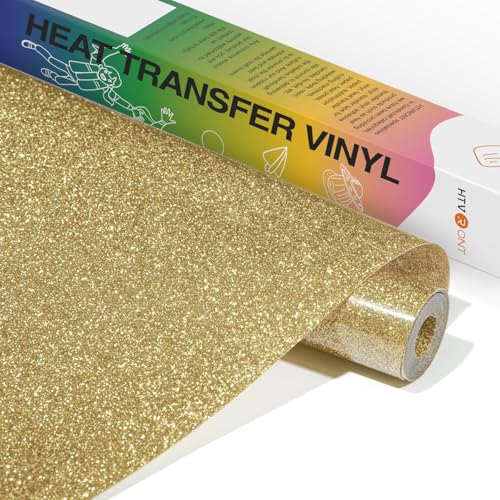 Champagne Glitter HTV