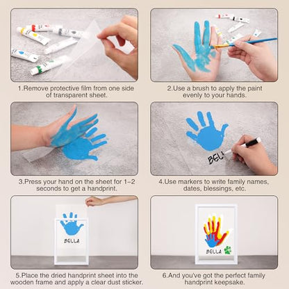 Family Handprint Kit for 4