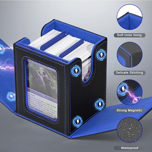 MTG Deck Box with Commander Window Display