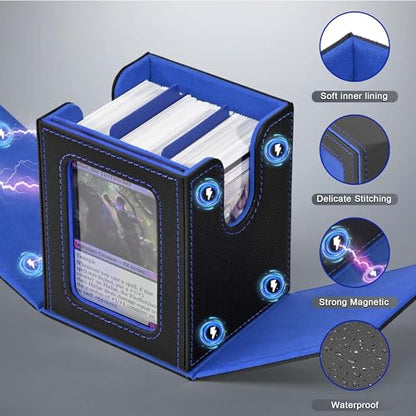 MTG Deck Box with Commander Window Display