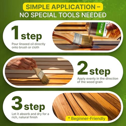 Linseed Oil for Wood