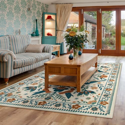 Floral Washable 5x7 Nursery Rug (34.979 Sq Ft)