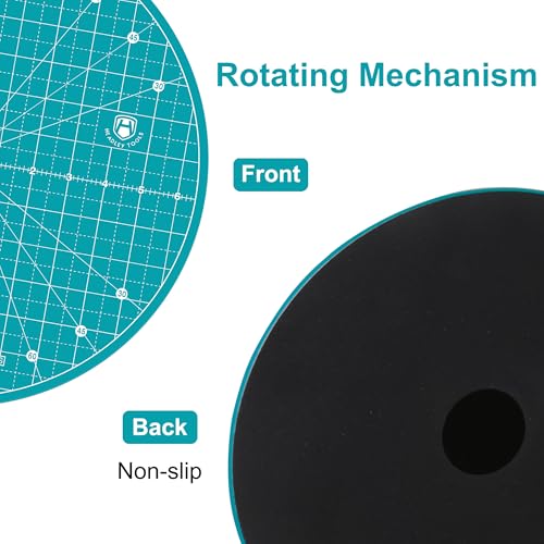 13"x13" Round Rotating Cutting Mat