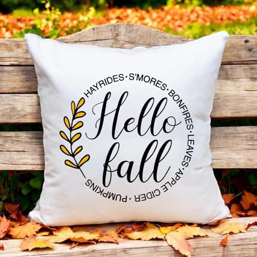 Fall Stencils Painting on Wood 12" Fall Stencils for Crafts Reusable (9 Count)