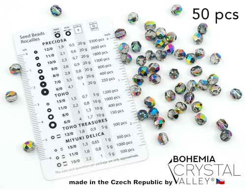 275 pcs Set of Czech Faceted Glass Beads (275 Count)