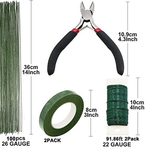 Floral Arrangement Kit with Green Floral Tape