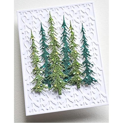Metal Cutting Dies DIY Merry Christams Embossing Stencil Template Scrapbooking Card Making Mold Photo Album Arts Crafts Tools (6 Count)